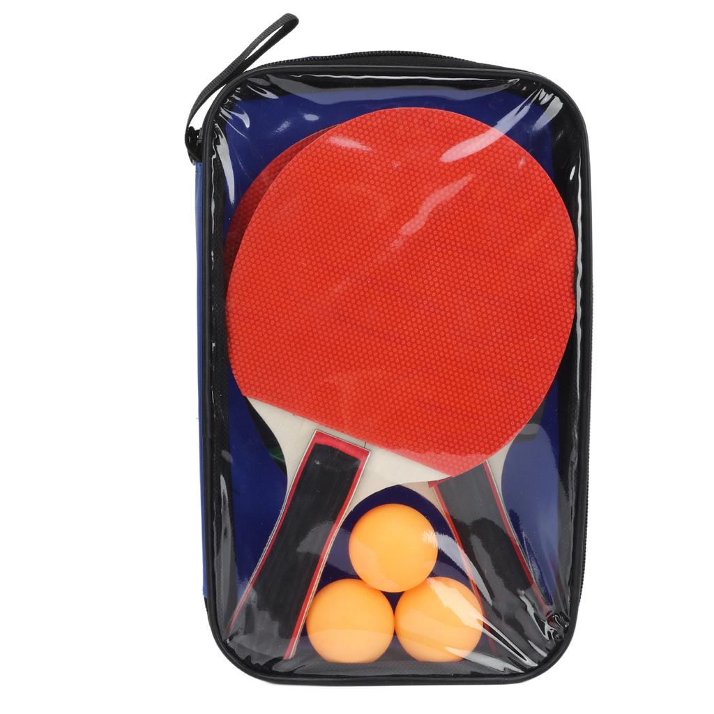 Table Tennis Paddle Set Racket Kit with Balls for Beginner Advanced Players Professional Training