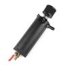 Universal Billet Aluminum Baffled 2-port New Long Oil Catch Can Tank with Breather Filter Engine Mini Oil Separator