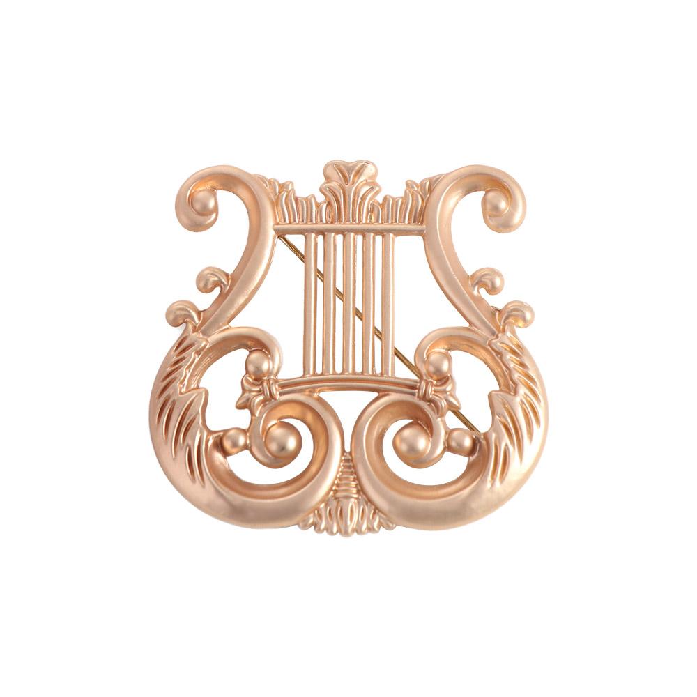 Uniform Corsage Ornament Ginkgo Leaf Brooch French Style Elegant Long Leaf Pin Gold Luxury Metal Glossy Brooch Gift