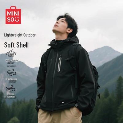 MINISO Men's Hooded Windproof Jacket