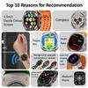 2025 New DT Watch 7 Ultra 32GB Memory Smart Watch GPS NFC 3D Menu MP3/MP4 Player Local album IP68 Waterproof Sports Smartwatch