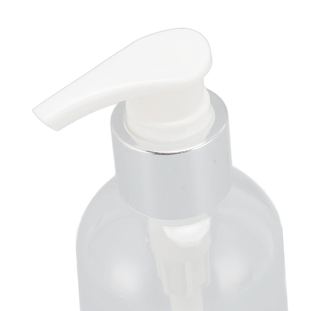 Przezroczysta plastikowa butelka z pompką Pusta butelka z pompką do olejku do masażu do szamponu i odżywki