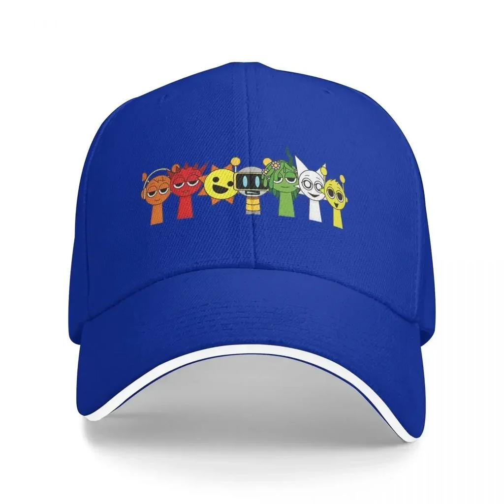 Sprunki Caps For Unisex Women Cool Baseball Cap Dad Hat Casual Headewear