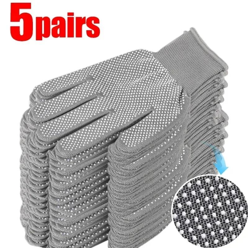 Non-slip TouchScreen Nylon Gloves for Men Women In Summer Outdoor Cycling Work Fitness Breathable Non-slip Dispensing Gloves