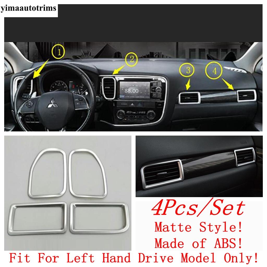 Head Light Read Lamp Window Lift Door Speaker Dashboard Air AC Panel Cover Trim Accessories For Mitsubishi Outlander 2013 -