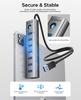 ORICO USB Aluminum Multiport 5Gbps Data 5V 3A Port Splitter for Portable Hard USB and More 7-Port 3.0 Hub, Adapter, Transfer, Type-C PC, Laptop,