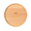 Creative Bamboo Succulent Pot Tray - Rectangular Coaster & Water Catcher for Home Decor