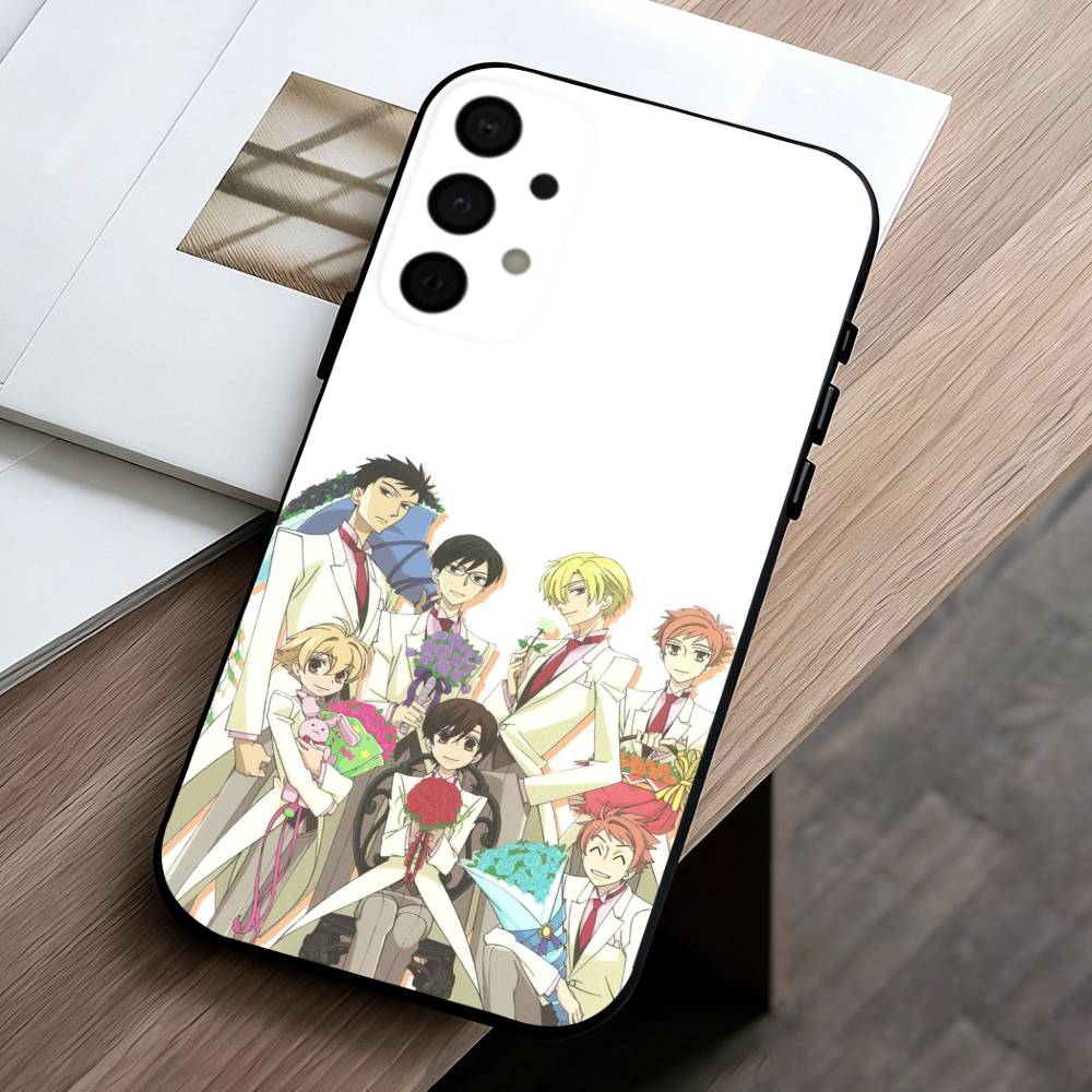 O-Ouran High School host Club phone Case For Samsung Galaxy A73,A72,A71,A70,A53,A52,A51,Others Soft Black Shell