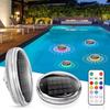 Multi Color Changing Solar Floating Pond Light Dynamic RGB Floating Lights  Swimming Pool