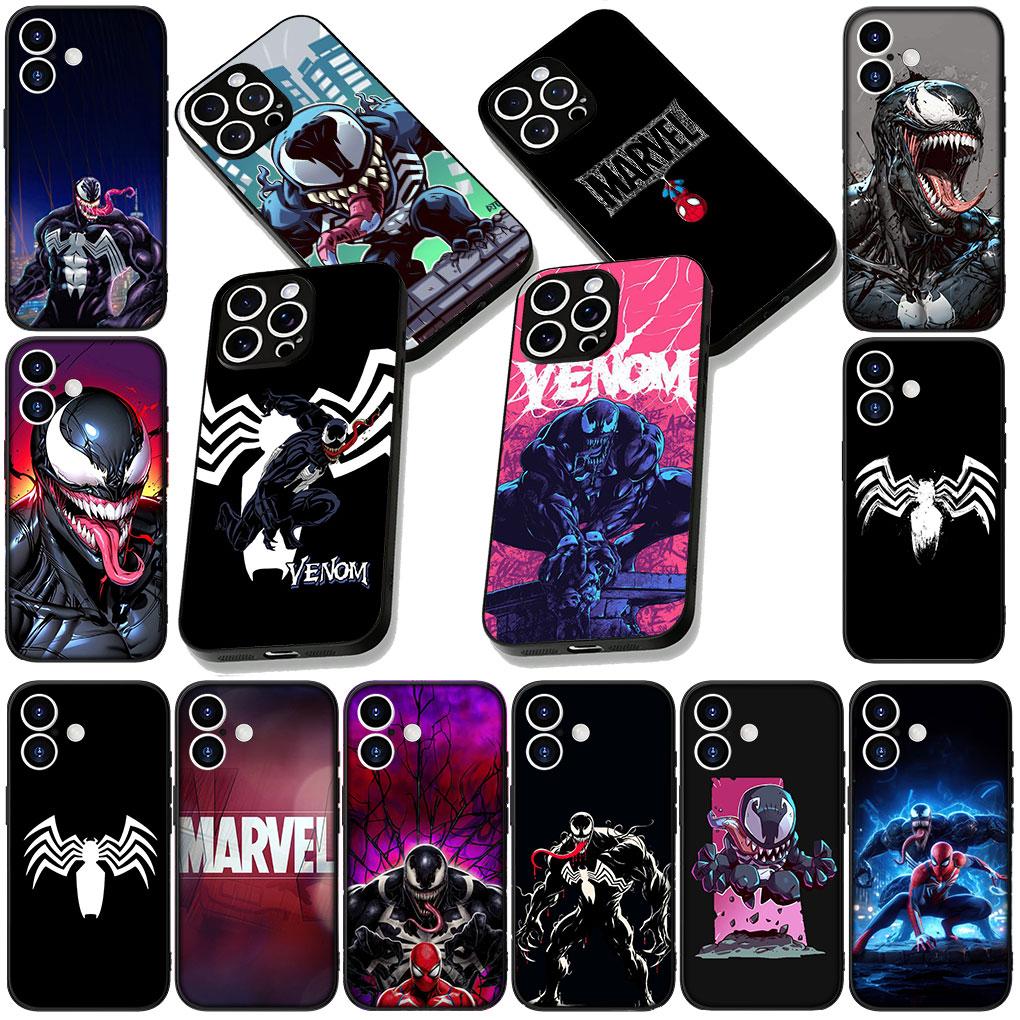 Venom Marvel Poster Casing Phone Cover for Samsung Galaxy S22 S21 S20 FE Ultra Plus A35 A36 A55 A37 A33 A34 A57 Soft Case