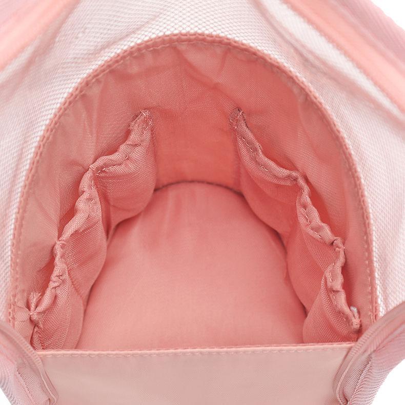 1 pz Stand Borsa Cosmetica per Donna Cerniera Borsa Cosmetica Viaggio Femminile Porta Pennelli Trucco Organizer Borsa da Toilette