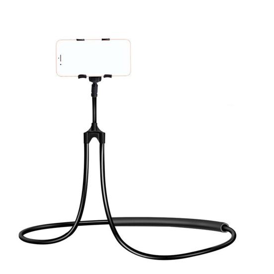 Universelle 360-Grad-Drehbare Handyhalterung Nackenmontierter Mobilständer