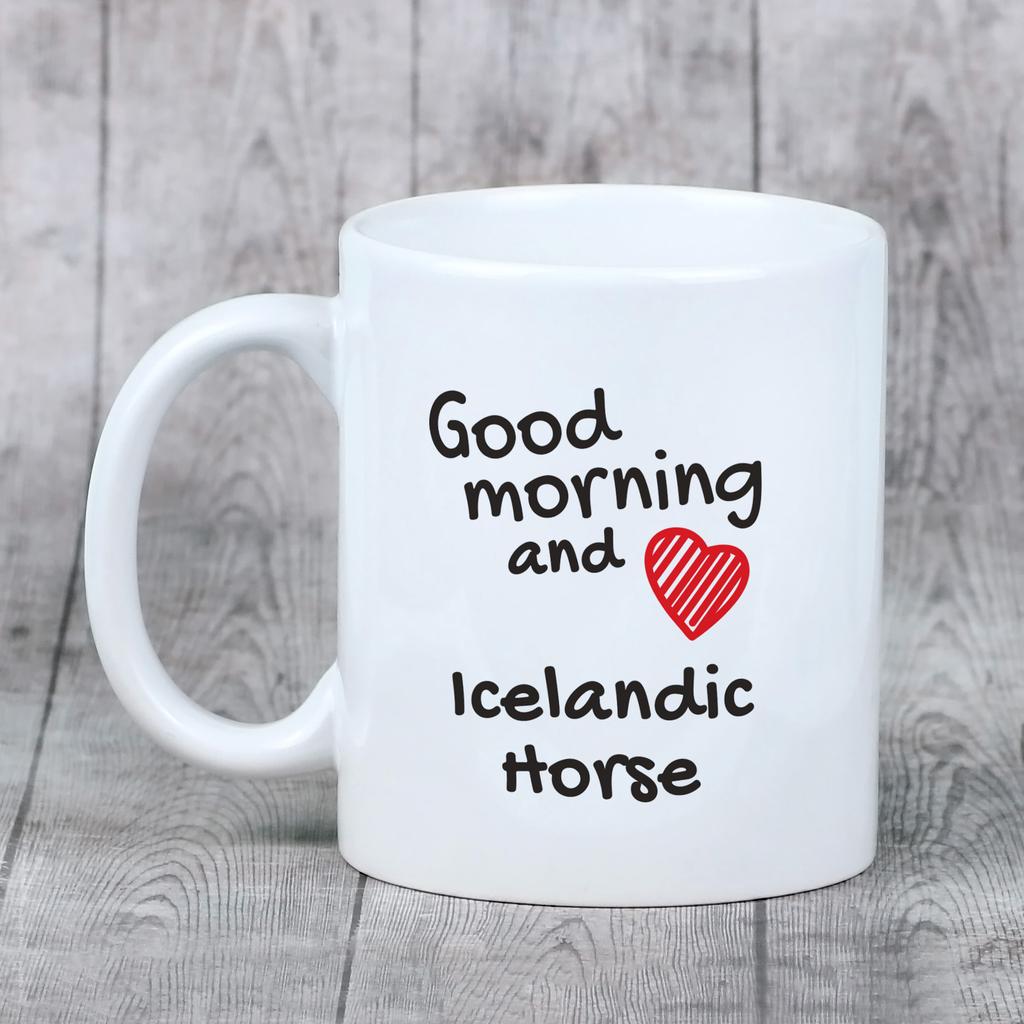 Isländisches Pferd - Tasse mit einem Pferd, personalisierte Tasse mit Aufdruck, ein klassisches Geschenk für jeden von der Marke Art-Dog