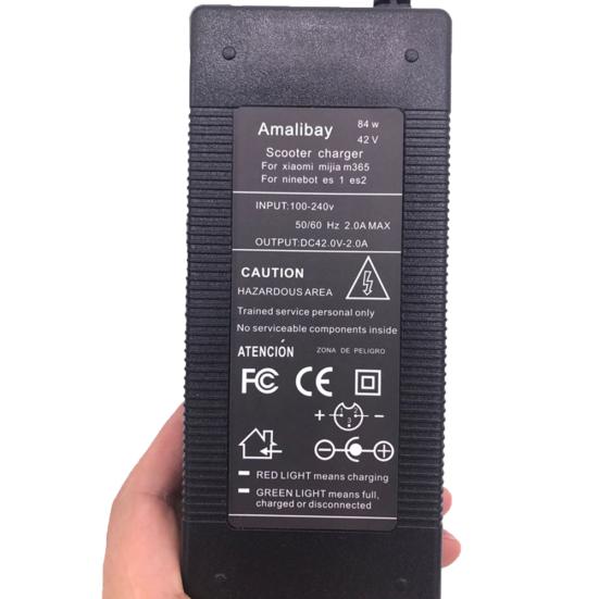 42V/2A EU/US Plug Electric Scooter Power Adapter Battery Charger for Xiao Mi