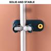 1Pcs Mop Broom Holder Wall Mounted Mop Holder Household Adhesive Storage Broom Hanger Mop Hook Racks Kitchen Bathroom Organizer
