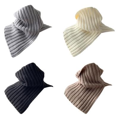 Sciarpa Stola Per Donne Inverno Falso Collo Sciarpe Per Donne Avvolgicolo Collo Uomini Donne Collo Alto Sciarpa Lavorata A Maglia Elastica
