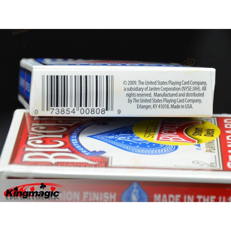 Bicycle Short Deck 1/16" Carti de joc Jocuri de carti Trucuri de magie