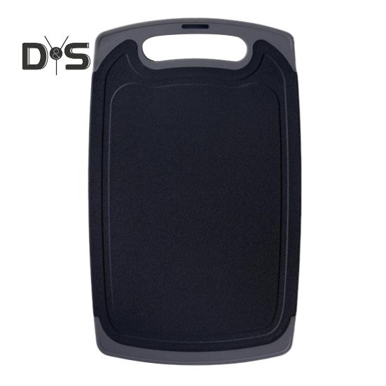 Double-sided Cutting Board Vegetable Meat Chopping Board with Grooves Easy Grip Handle Non-Slip Kitchen Essential for Foodies And Chefs