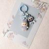 Doll Vinyl Sitting Cute Baby Mobile Phone Pendant Keychain Handmade DIY Car Pendant