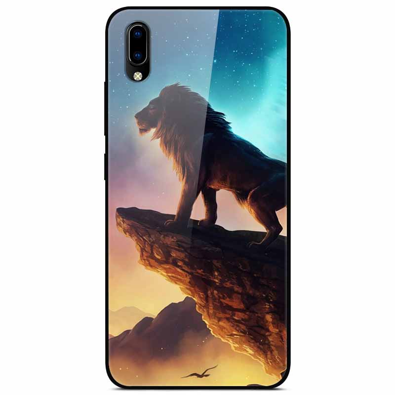 Für vivo V17 Hüllen V17 Pro Gehärtetes Glas Harte Rückseite Für Vivo V15 Pro Handyhülle Coque Für Vivo X50 Pro Lite Hülle X 50Lite