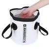 PVC Waterproof Lightweight Folding Bucket Portable Water Container for Outdoors Activities