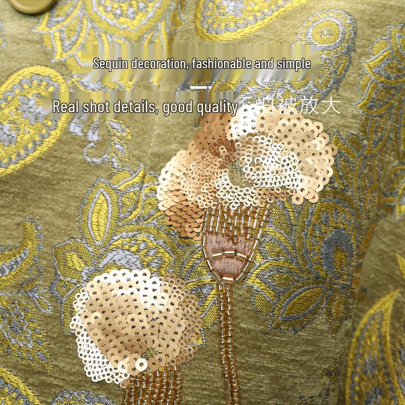Women's Embroidered Tang Style Retro Jacket