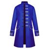 Men's Coat Medieval Clothing Solid Color Fashion Steampunk Vintage Men's Uniform