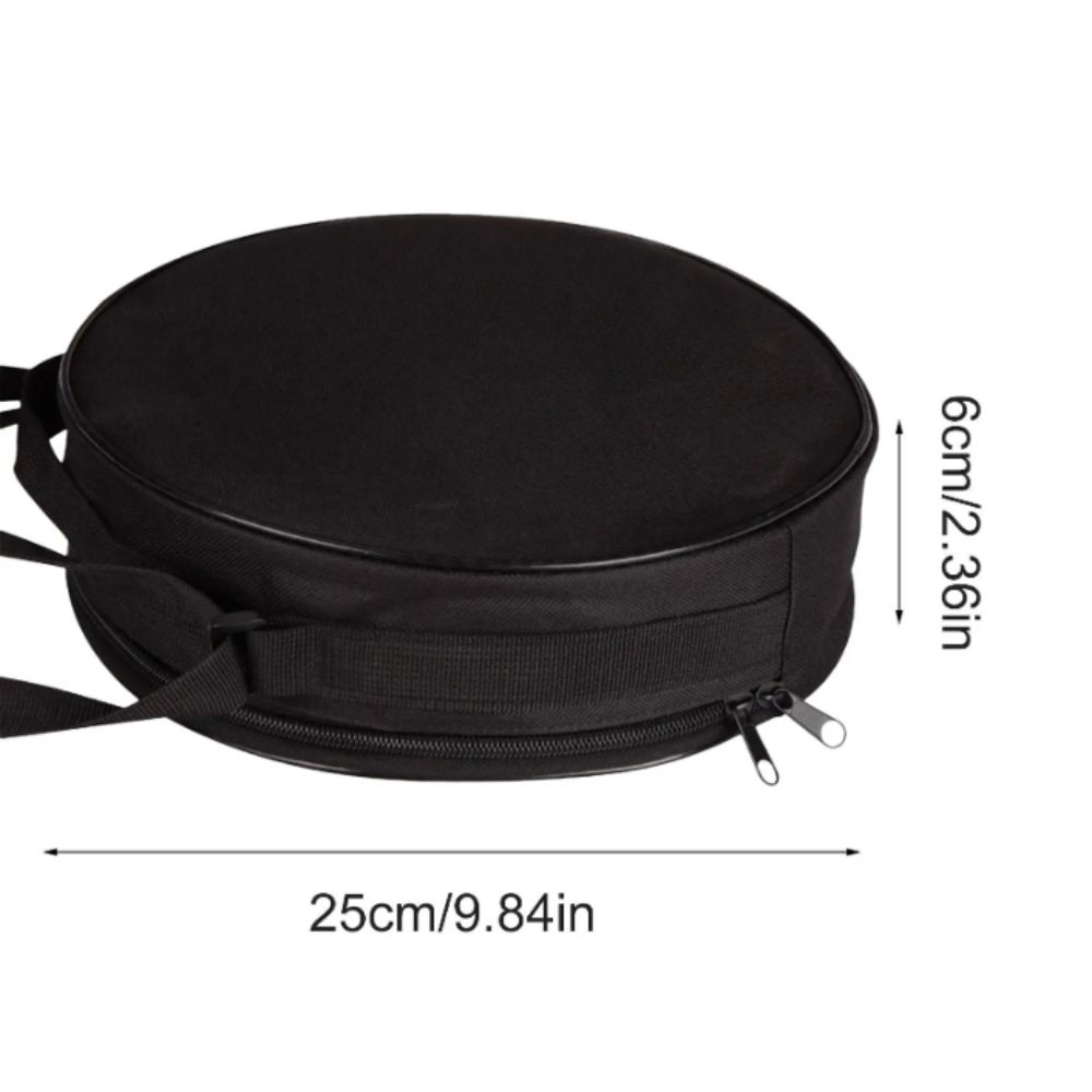 Waterproof Folding Stool Bag Lightweight Oxford Cloth Foldable Stool Bag Durable Shoulder Strap Round Organizer Bag Travel