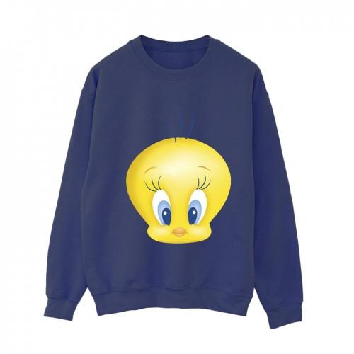 Looney Tunes Womens/Ladies Tweety Face Sweatshirt
