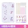 Dental Diamond Tooth Decoration, Tooth Diamond Tool Diy Set, Tooth Sticker, Diamond Love Horse Eye Decoration
