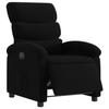VidaXL Electric Recliner Black Fabric, Electric Chair for Elderly People, Recliner Chair, Armchair, 3203956