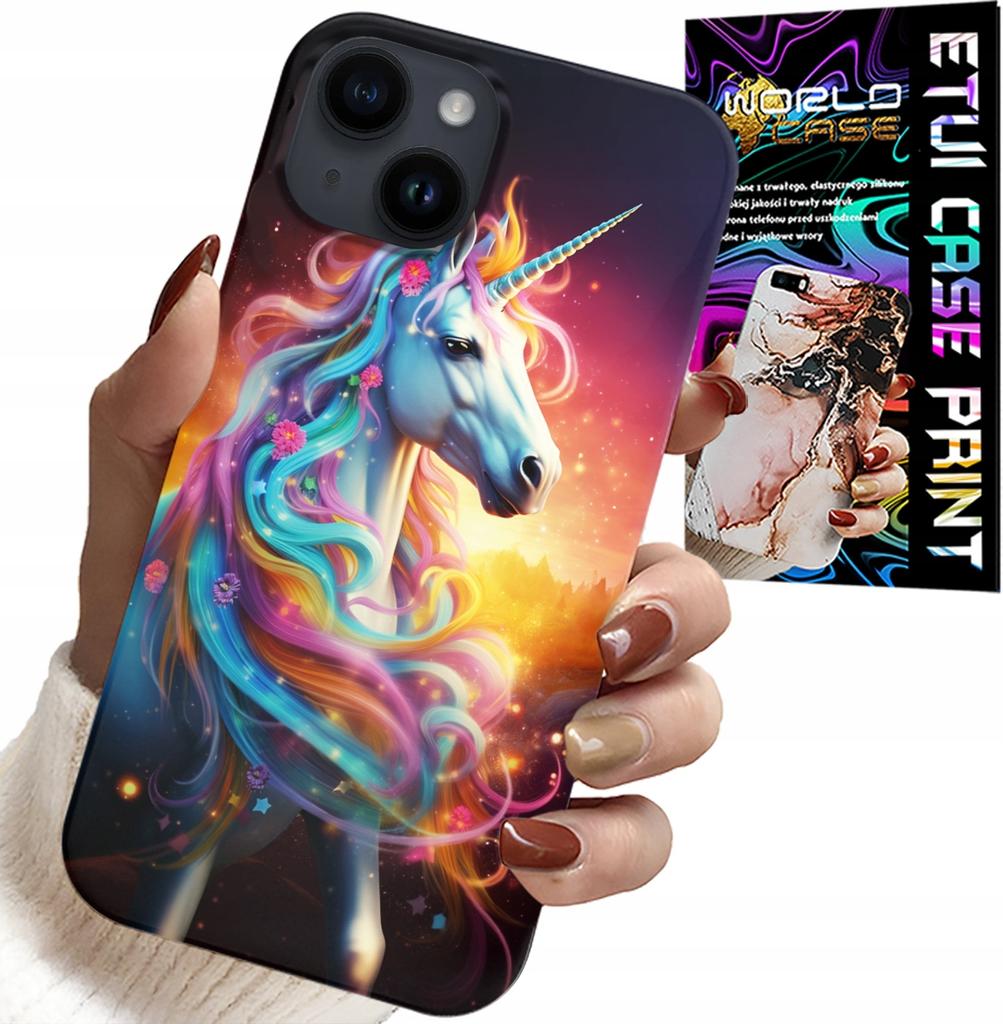Etui Do Iphone 15 - Jednorożec Wzory Dla Dziewczynek Prezent