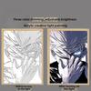 31cm/12.2in Satoru Gojo Light Painting Anime Peripherals 3D Night Light Bedroom Decoration Acrylic Originality Collectible Gifts
