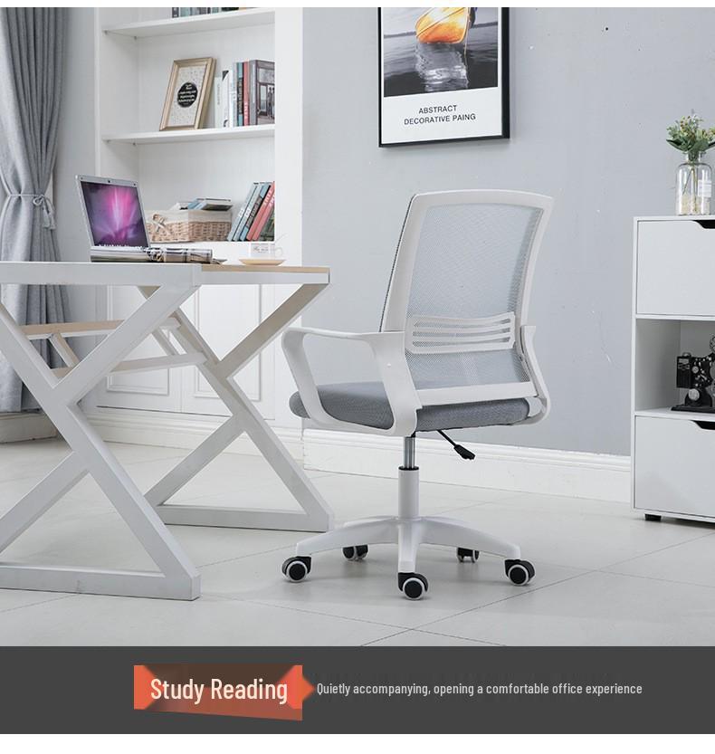 Ergonomic Office Chair with Lumbar Support – Comfortable for Long Sitting, Ideal for Employees and Meetings