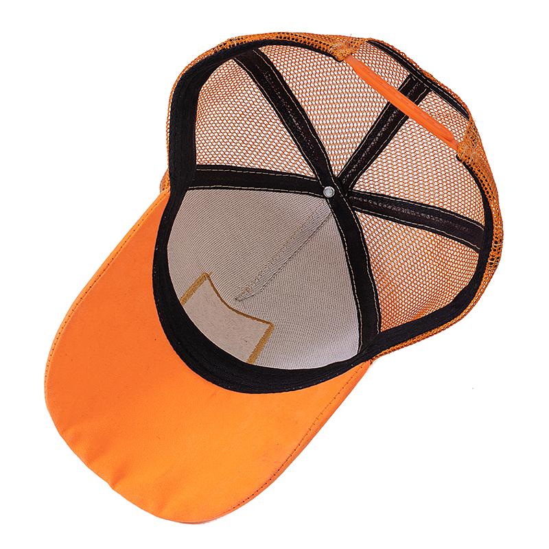 Women Rich Color Trucker Hat Antelope Pattern Patch Design Suede Hat Male Female Summer 9 Styles Animal Baseball Cap For Men And