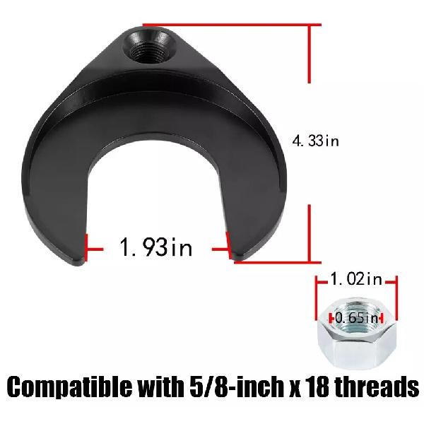 1*CV Axle Removal Tool 48mm Axle Pulley Attachment CV Joint Slide Hammer Adapter