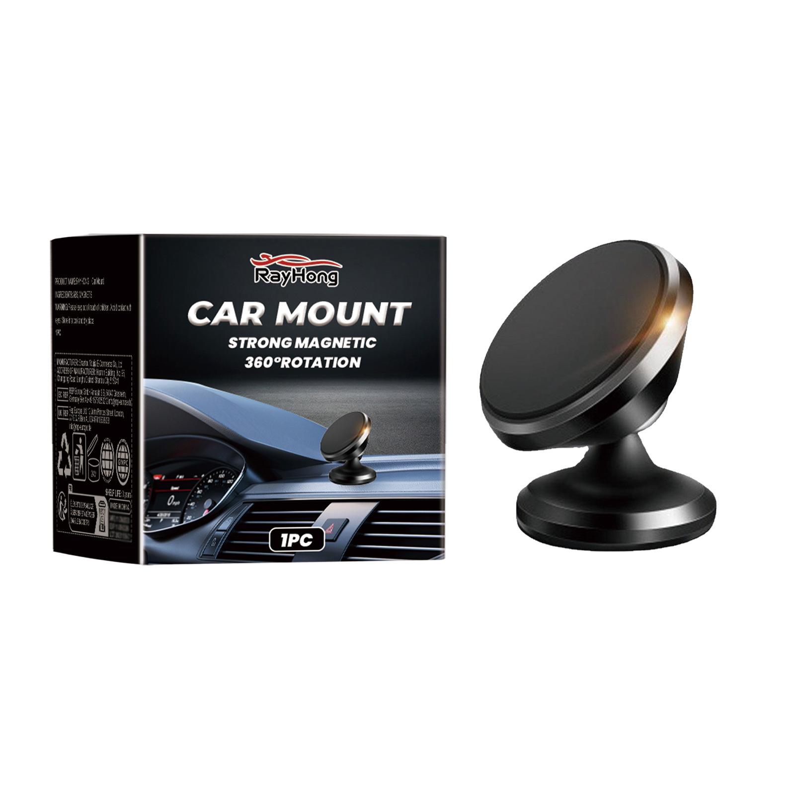 

1/2pcs 360degree multifunctional car holder universal rotating dashboard navigation new magnetic folding navigation phone holder