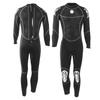 3mm Diving Suit Wetsuit Jumpsuit Long Sleeve Sunscreen Back Zipper Dragon Pattern XL Size