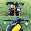 Mehrwinkel-verstellbare Motorrad-Seitenspiegel, bruchsicheres Glas & leichte Aluminium-Upgrades für die Sichtbarkeit beim Fahren