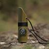 7 In 1 Survival Whistle Compass Thermometer Mirror Torch Magnifier Outdoor Tactical Camping Hiking Emergency Training Tools