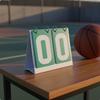 Flip Scoreboard Smooth Turning Tabletop Score Keeper Stainless Steel Rings Manual Turner for