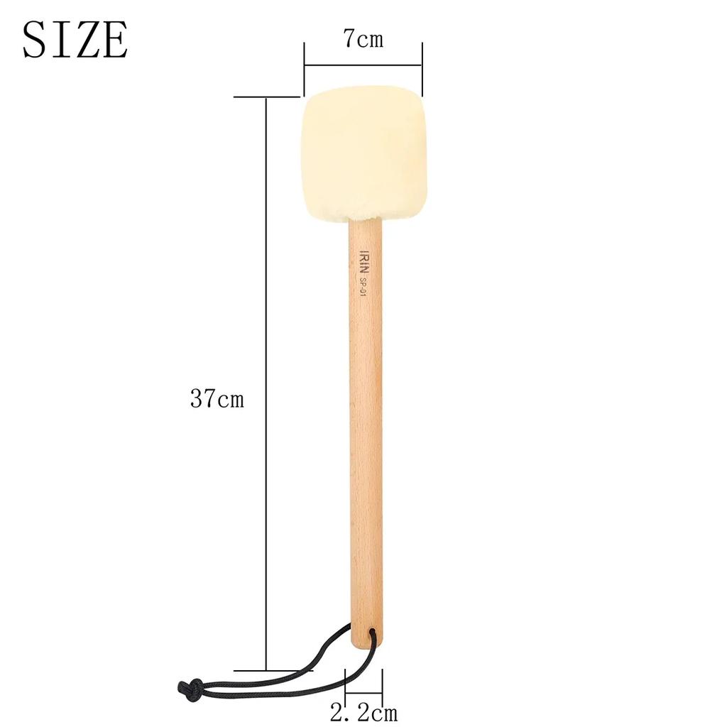 SLADE Drumsticks Steel Tongue Drum Sticks Marimba Wooden Piano Mallet Wool Head Beech Wood Material Percussion Parts Accessories