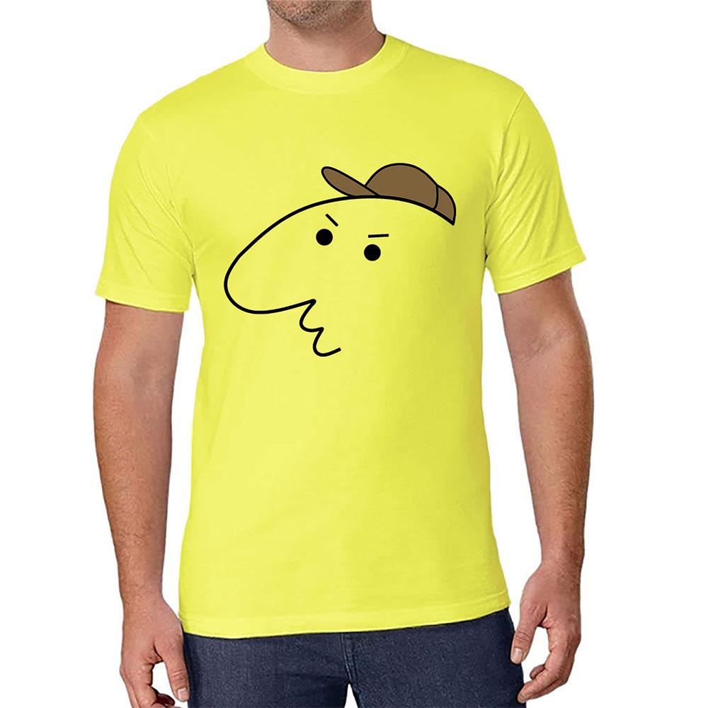 Cosplay Charlie T-Shirt Smiling Friends Anime Graphic Tshirts Short Sleeve Unisex Streetwear Casual Loose Men Women T Shirts S