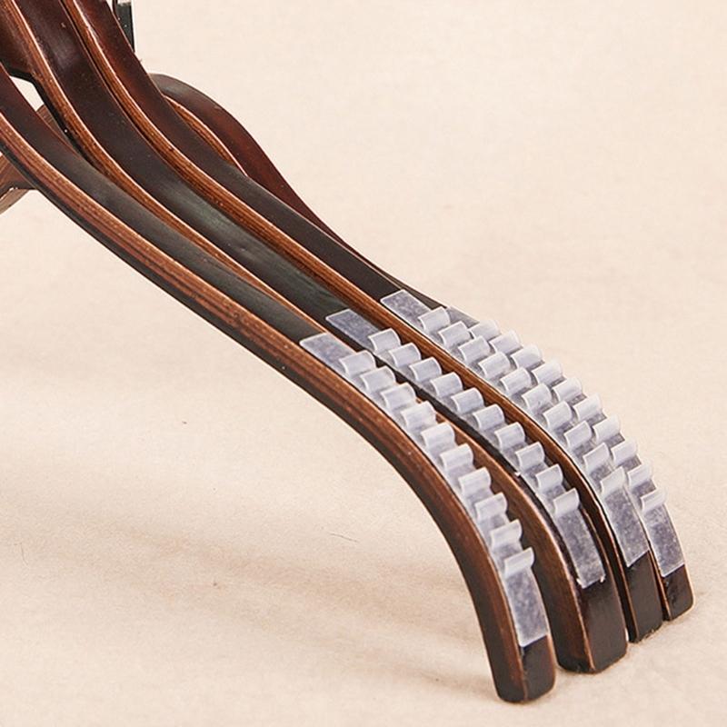 Silicone Hanger Grip Adhesive Clothe Hanger Strip 2.75x0.23 Inch Hangers Grip Clothes Hanger Handle Strips Grippers