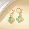 BlingBay Women's Pendant Earrings Light Luxury Water Drop Shape Elegant Lady Earrings Girls Party Birthday Jewelry Gift