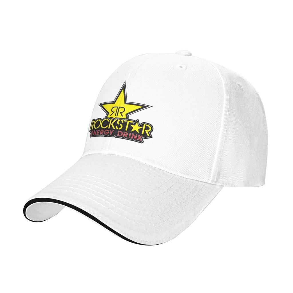 Casquettes de Baseball Snapback Respirantes Décontractées Casquette d'Extérieur pour Hommes et Femmes Rockstar Energy Drink