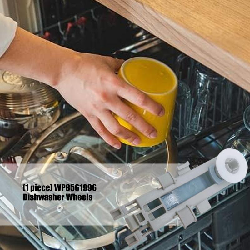 Multifuntional Quick Installation Dishwasher Replacement Wheels Strong ABS Construction Suitable for Various Models