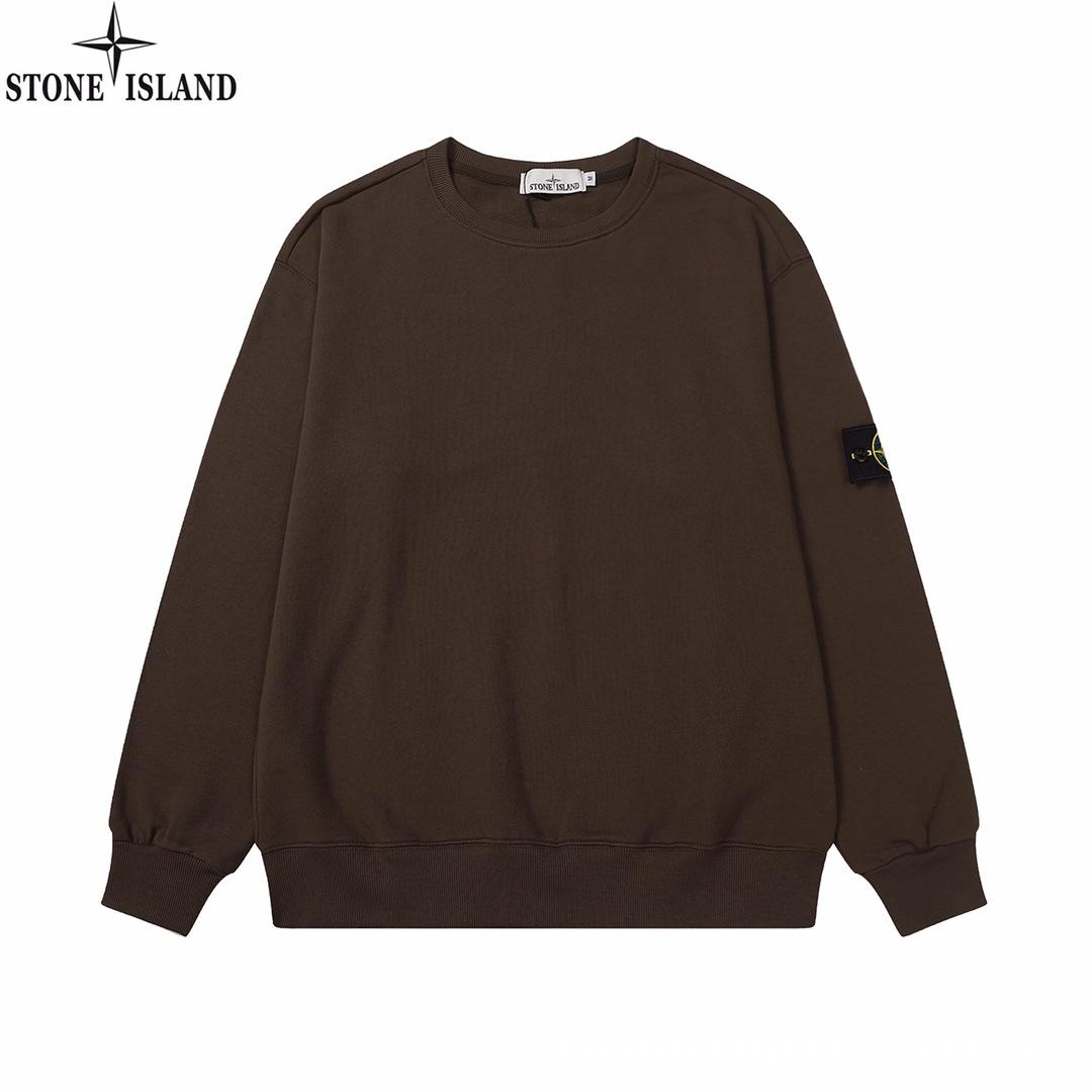 Discount Market 2025 Crossstone Island Classic Lente Wol Trui - Ronde Hals Pullover met Basic Mouwen voor Koppels M