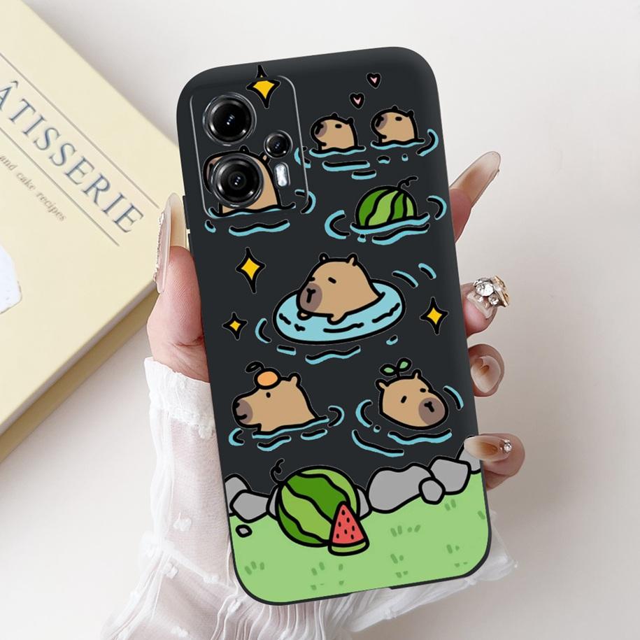 For Motorola Moto G13 G23 Case Lovely Panda Daisy Painted Cover Soft Silicone Phone Case For Moto G23 G 13 MotoG13 MotoG23 Coque