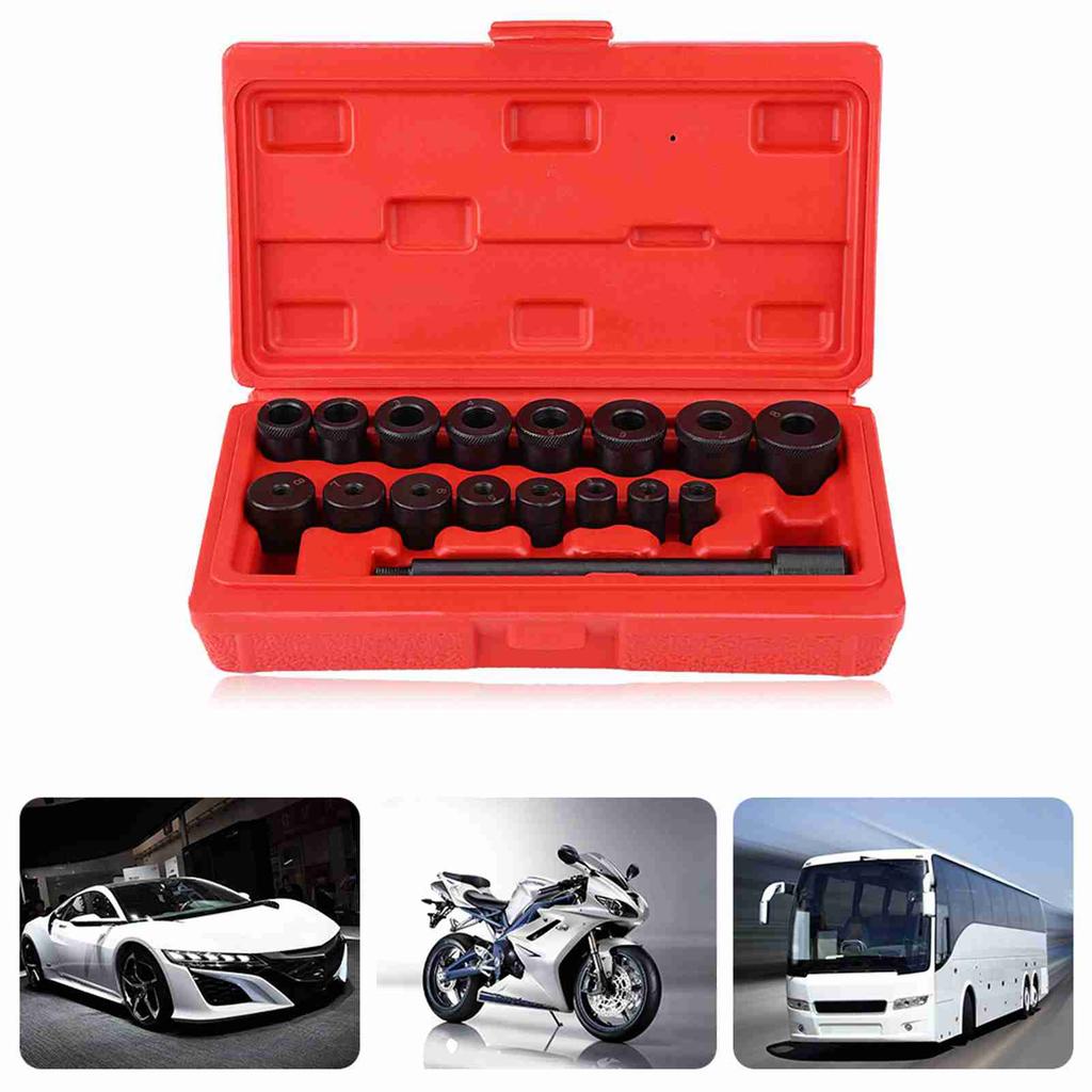 17pcs Hvy Duty Tool Set, Alignment Tool, with Sturdy Box, Facilitates Gr Unit Assembly